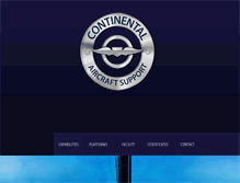 Tablet Screenshot of continentalaircraft.com